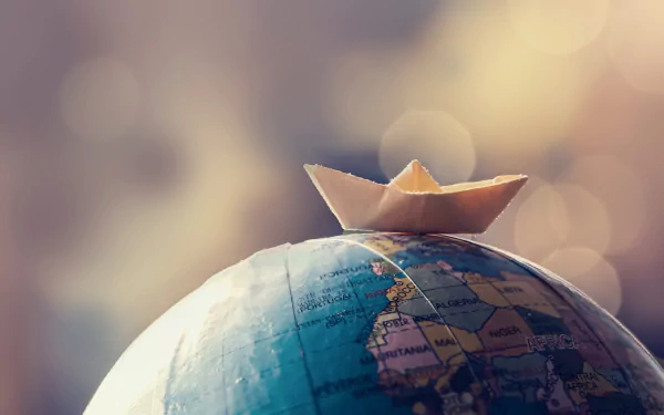 paper boat man made origami HD Desktop Wallpaper | Background Image