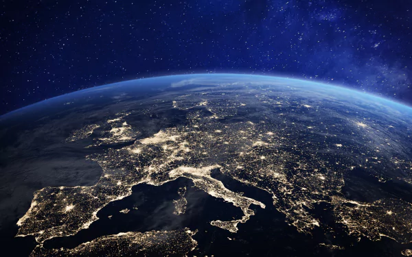 europe nature Earth From Space HD Desktop Wallpaper | Background Image