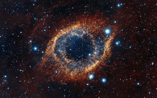 Sci Fi Nebula Helix Nebula Stars Space HD Wallpaper | Background Image