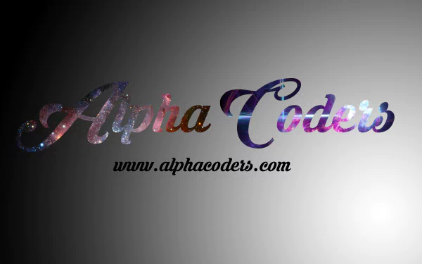 artistic Alpha Coders HD Desktop Wallpaper | Background Image