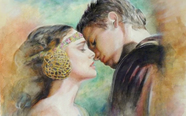 Star Wars Episode II: Attack of the Clones Anakin and Padme by Anna-Maria Zingg