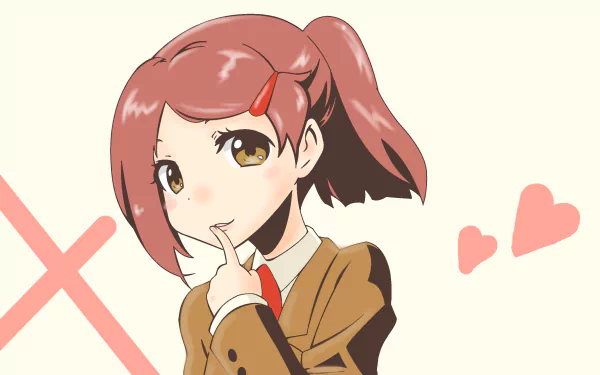 Ako Suminoe Anime KissXSis HD Desktop Wallpaper | Background Image