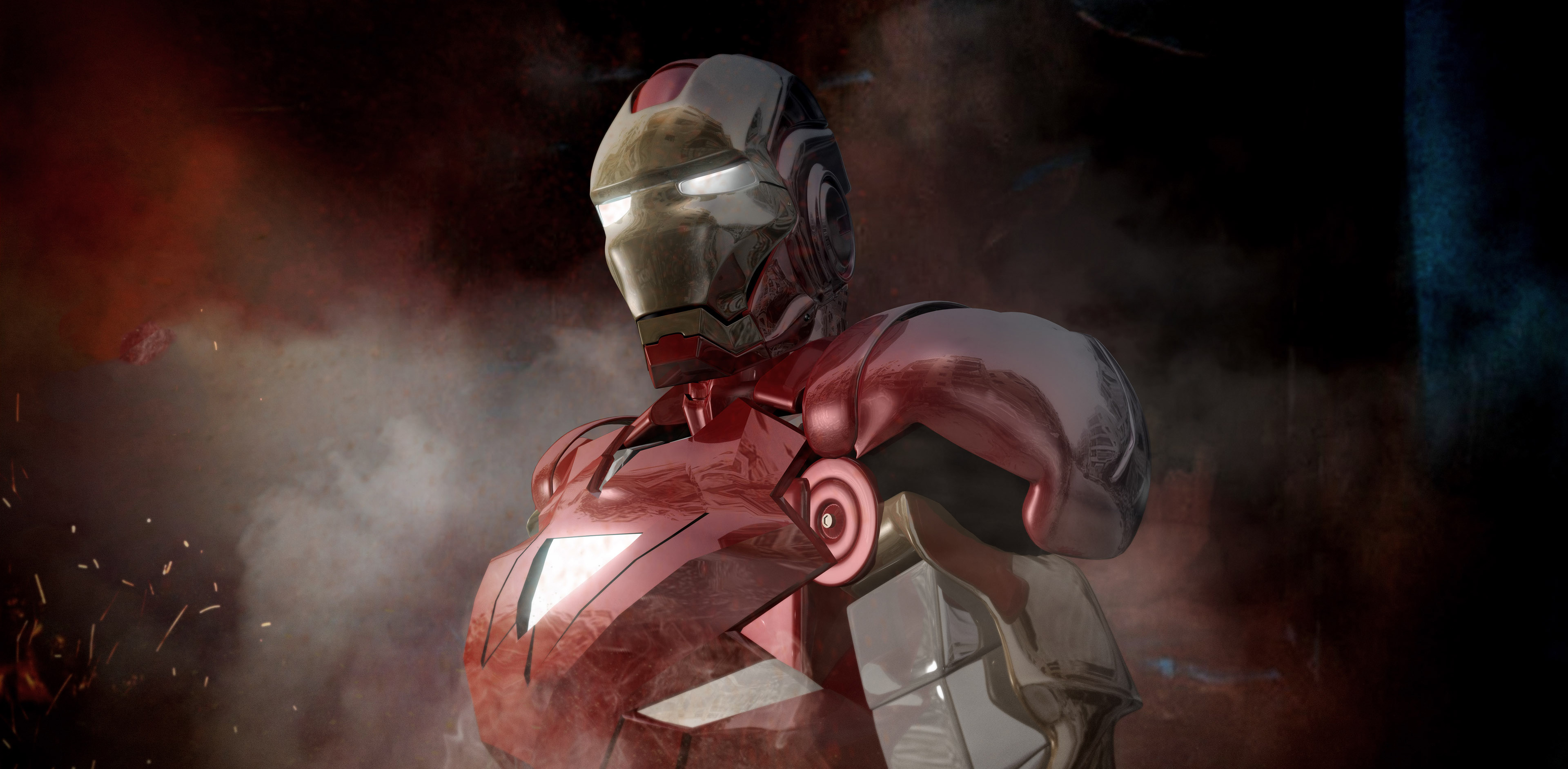 Comics Iron Man HD Wallpaper by Krishna Das