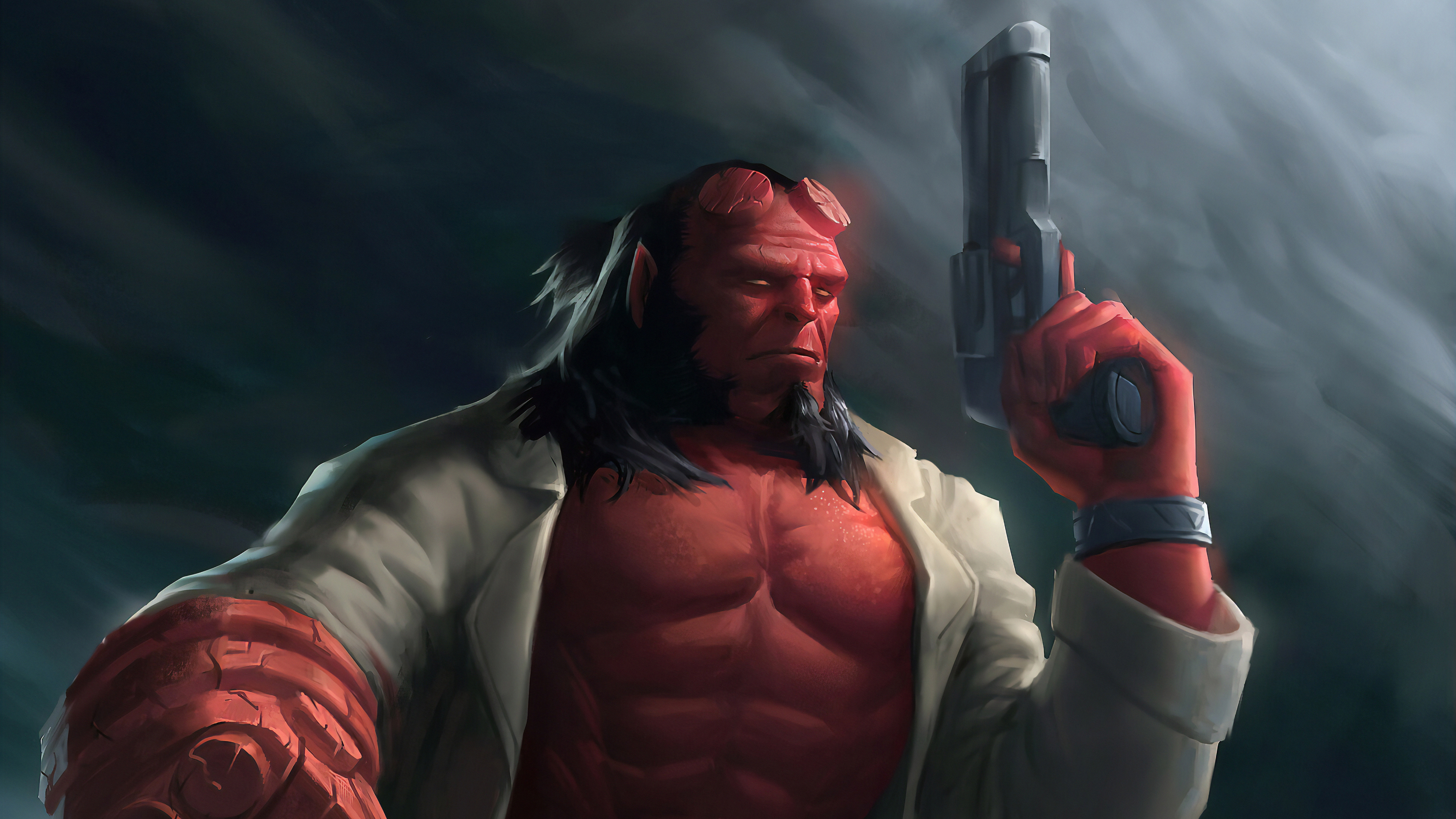Comics Hellboy HD Wallpaper | Background Image