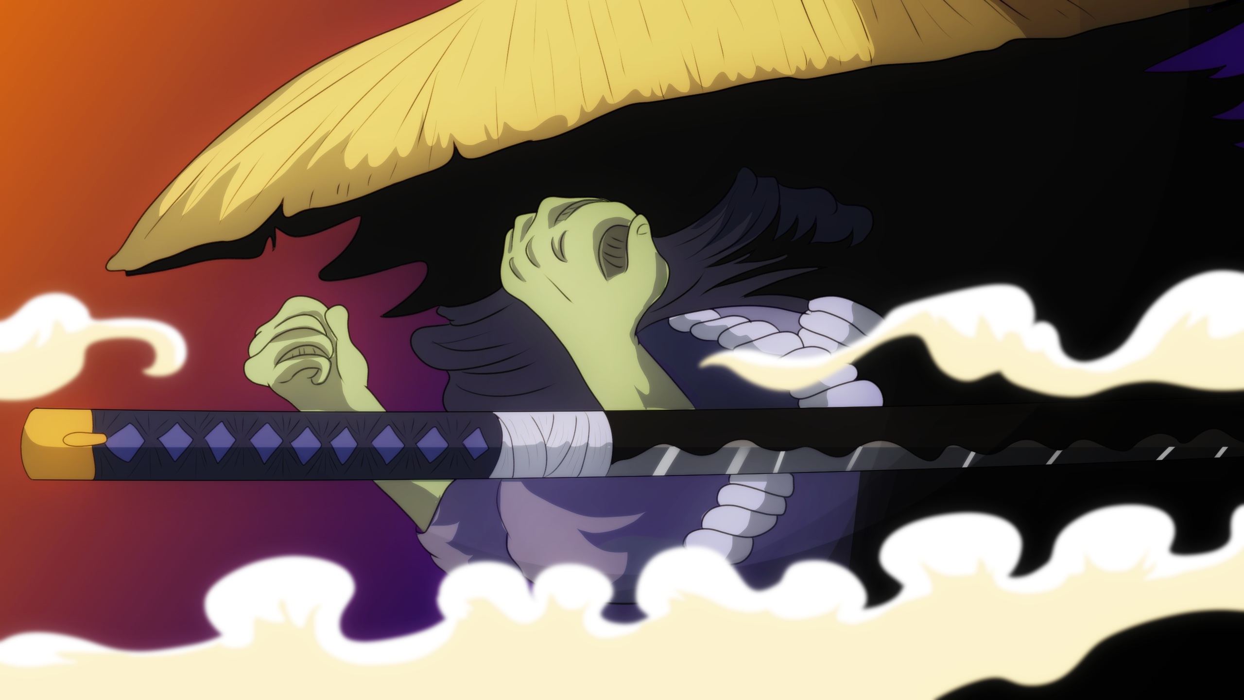 One Piece, Hyogoro (One Piece), Kawamatsu (One Piece), Kiku (One Piece) HD  wallpaper