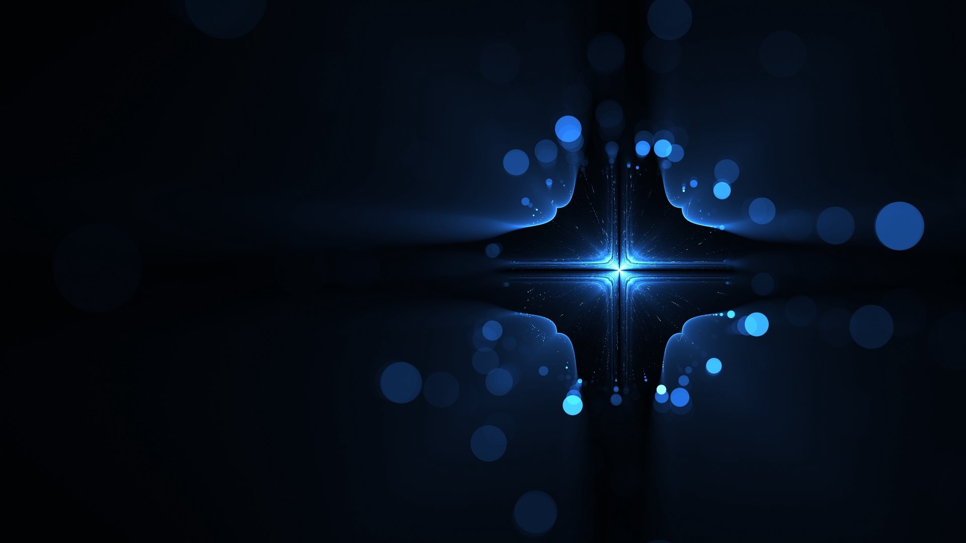Download Bokeh Abstract Blue Abstract Blue 4k Ultra HD Wallpaper by Hypnoshot