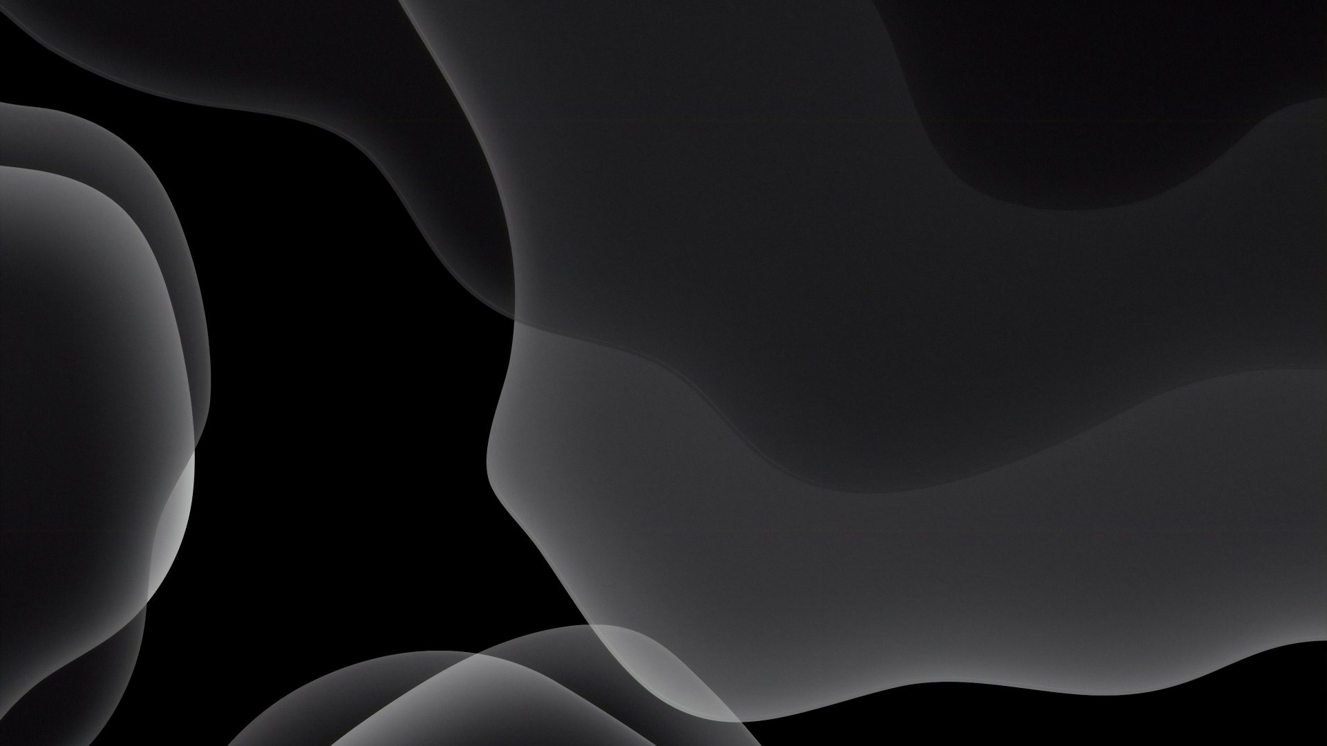 iOS 13 Wallpaper - Black (Dark)