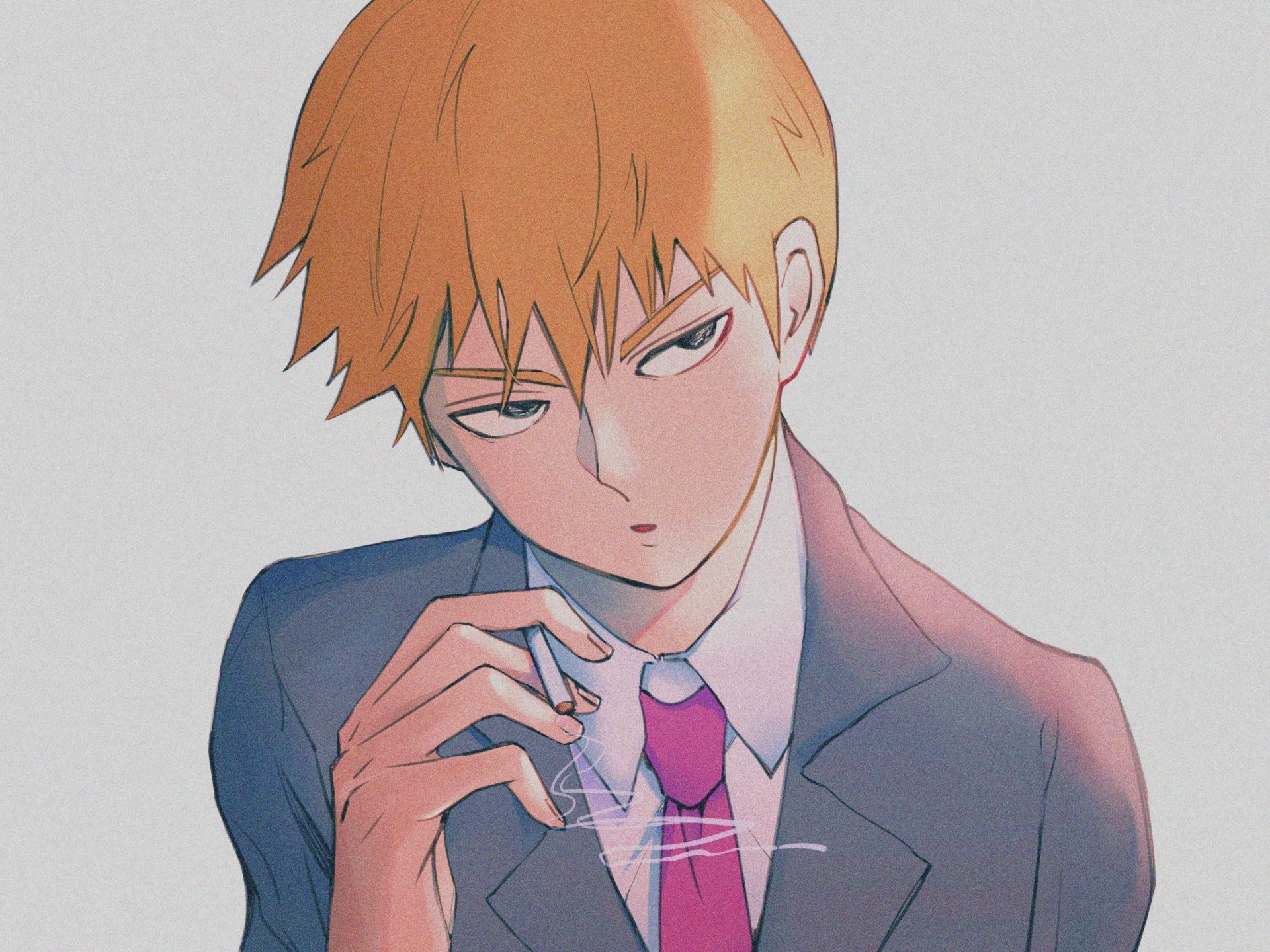 Download Arataka Reigen Anime Mob Psycho 100 4k Ultra HD Wallpaper by Sana