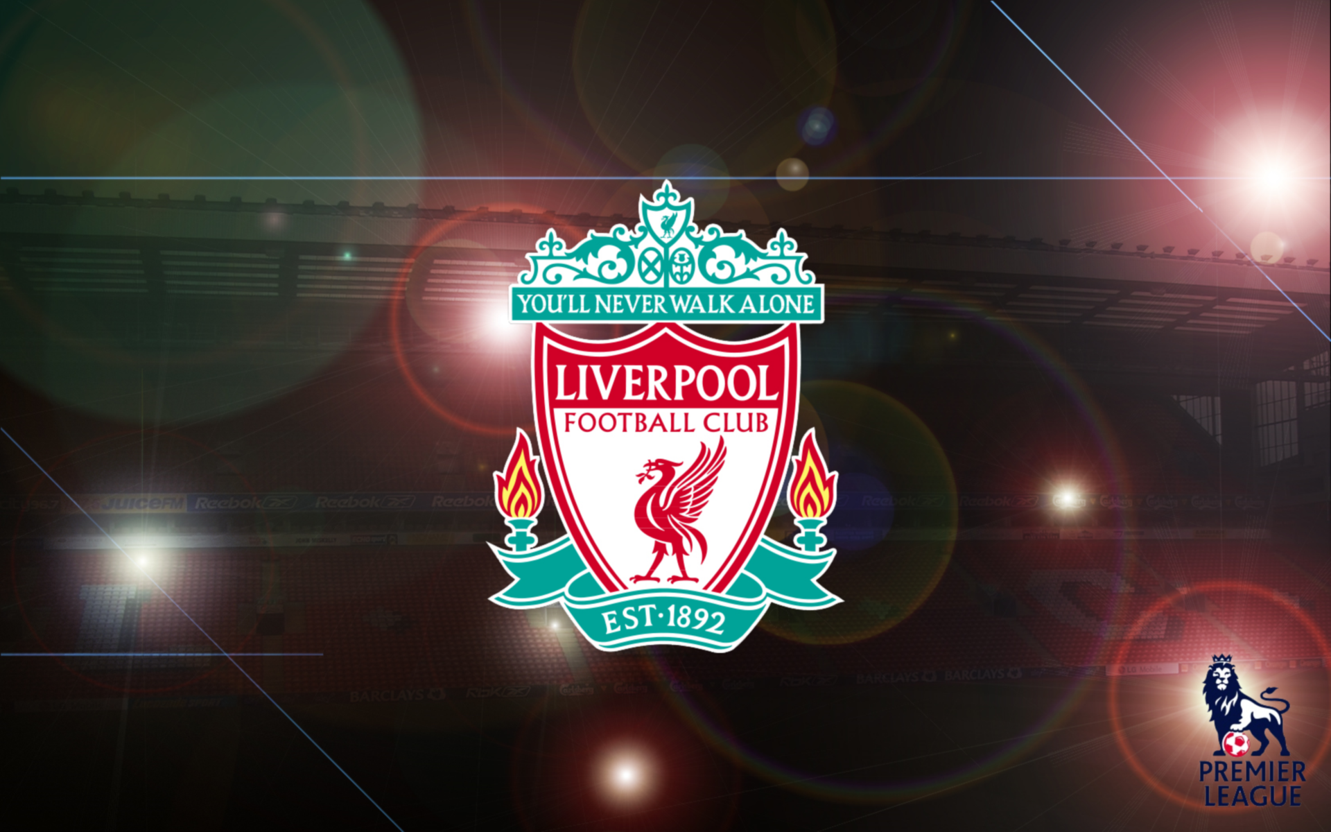 Download Emblem Logo Soccer Liverpool F.C. Sports 4k Ultra HD Wallpaper