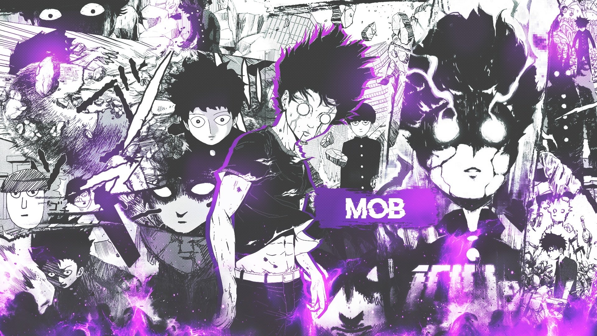 Download Shigeo Kageyama Anime Mob Psycho 100 Hd Wallpaper By Dinocozero 