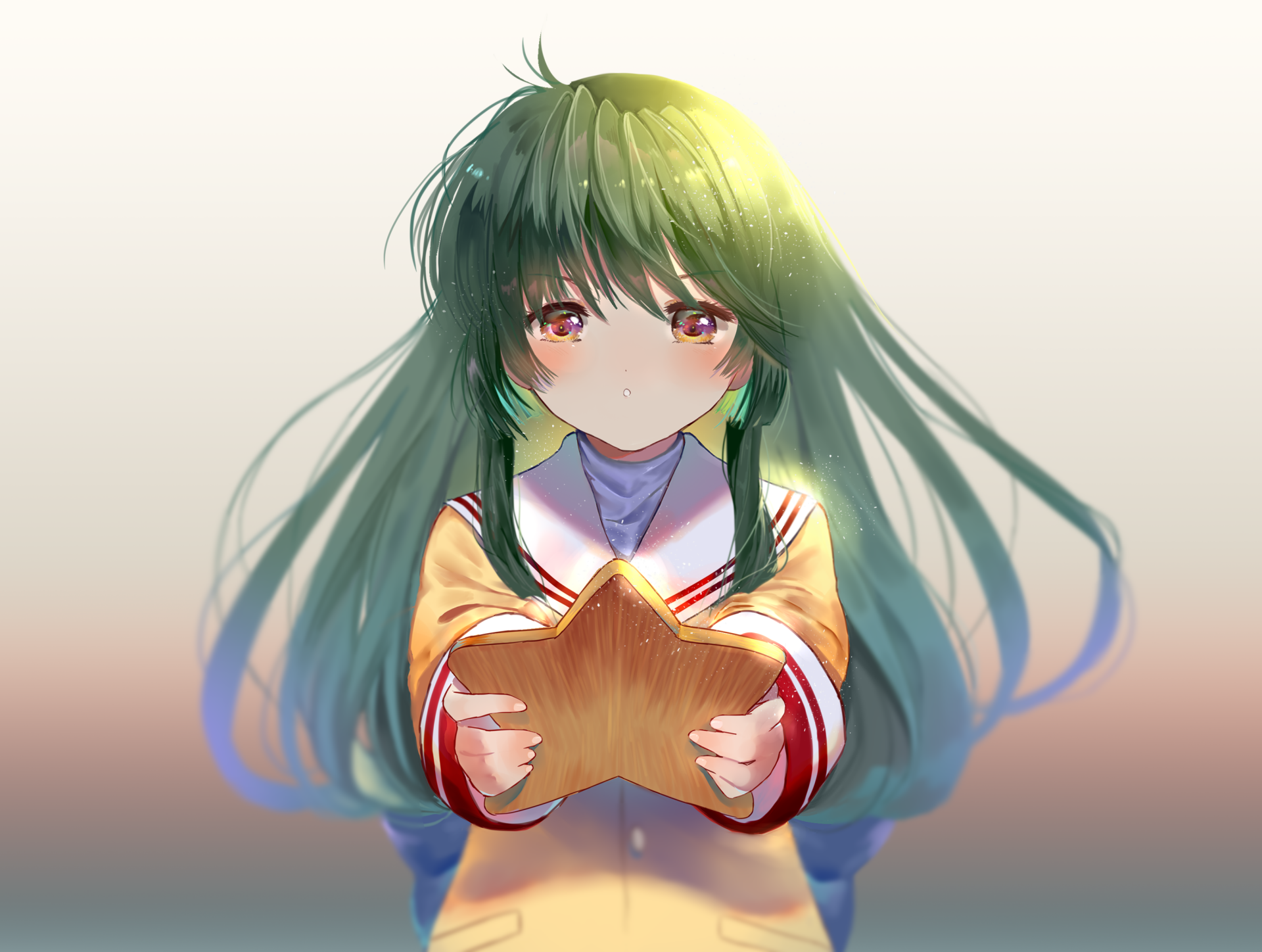 Download Fuuko Ibuki Anime Clannad HD Wallpaper by Haikyo