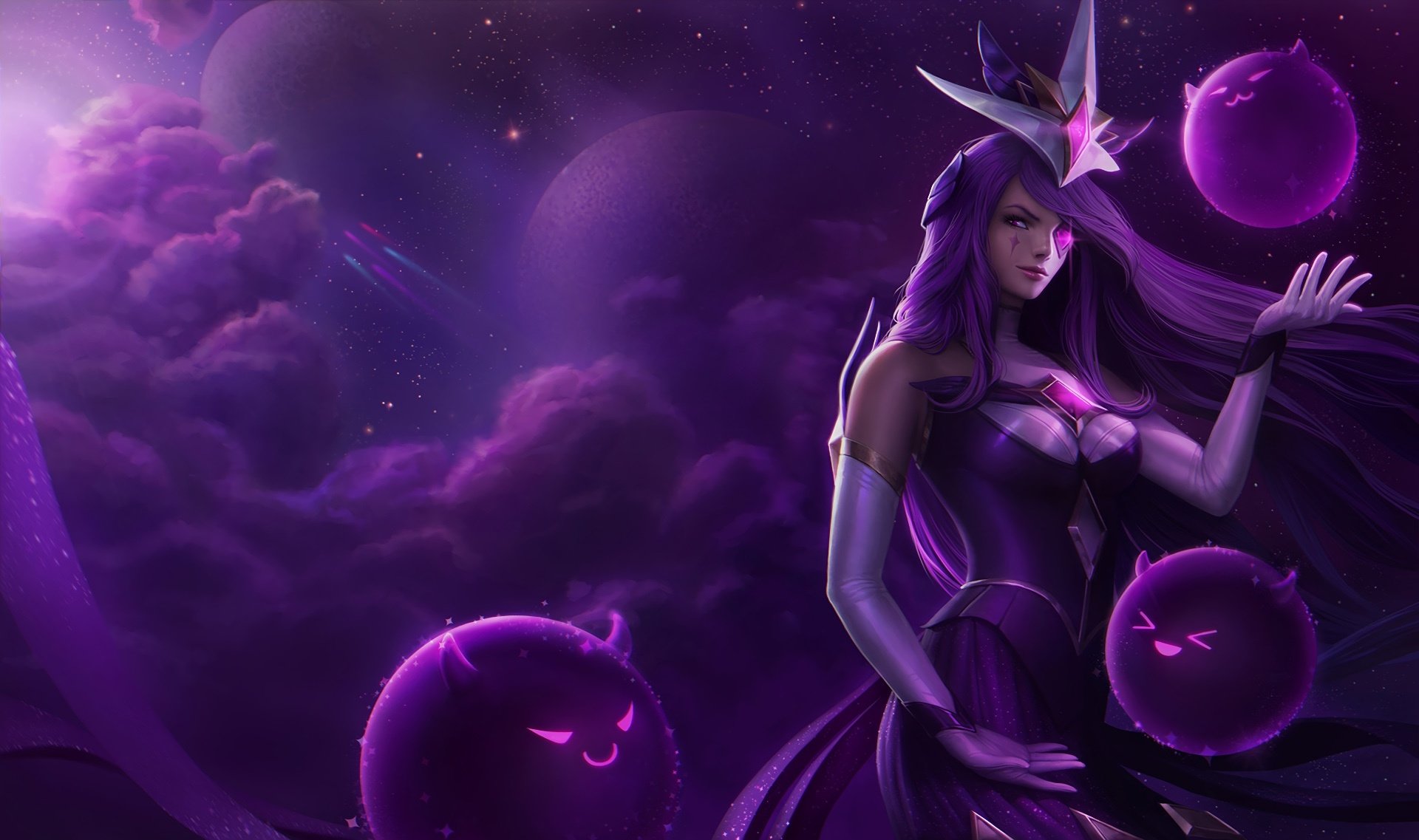 Download Syndra (League Of Legends) Video Game League Of Legends HD  Wallpaper by dominaART