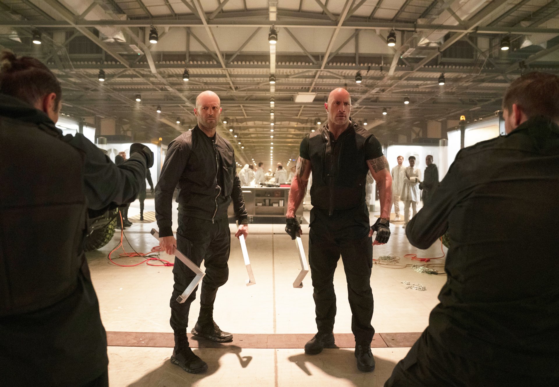 Download Jason Statham Deckard Shaw Luke Hobbs Dwayne Johnson Movie Fast & Furious Presents: Hobbs & Shaw 4k Ultra HD Wallpaper