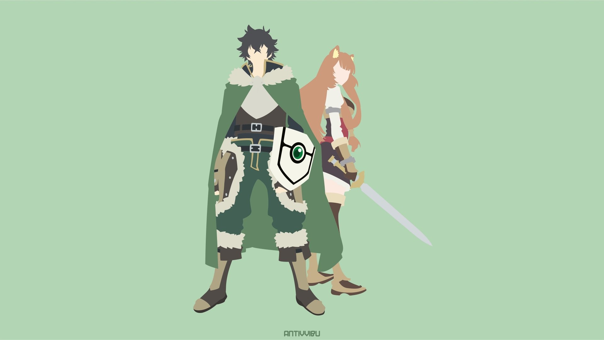 Download Raphtalia (The Rising Of The Shield Hero) Naofumi Iwatani Anime The Rising Of The Shield Hero 4k Ultra HD Wallpaper by lembayung