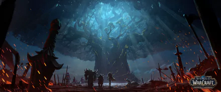 Nathanos Blightcaller Sylvanas Windrunner video game World of Warcraft: Battle for Azeroth HD Desktop Wallpaper | Background Image