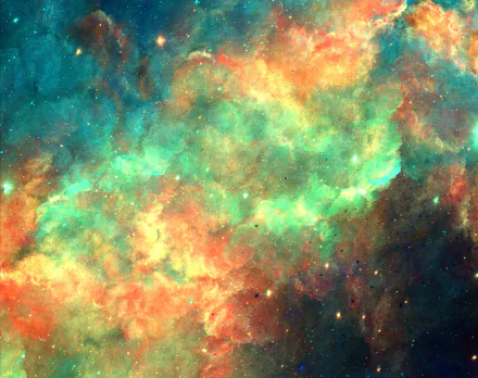 space colorful Sci Fi nebula HD Desktop Wallpaper | Background Image