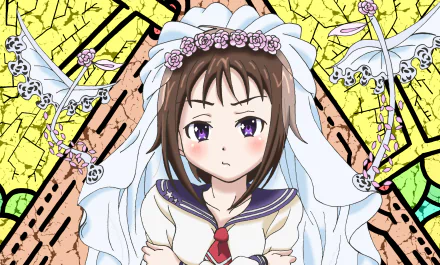 Ui Wakana Anime My Wife is the Student Council President HD Desktop Wallpaper | Background Image