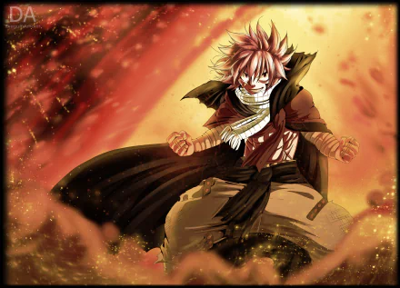 Natsu Dragneel Anime Fairy Tail HD Desktop Wallpaper | Background Image