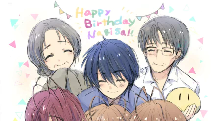 Shino Okazaki Naoyuki Okazaki Tomoya Okazaki Anime Clannad HD Desktop Wallpaper | Background Image