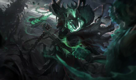 Thresh (League Of Legends) video game League Of Legends HD Desktop Wallpaper | Background Image