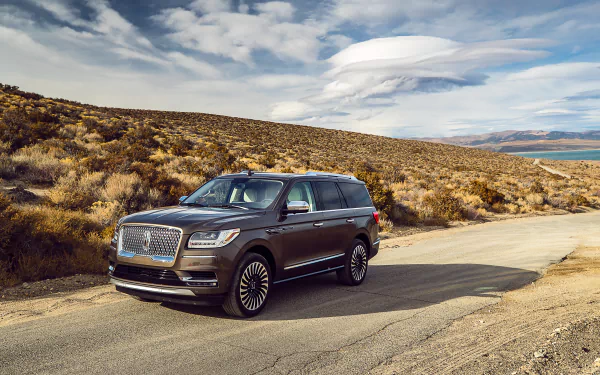 brown car SUV car Lincoln vehicle Lincoln Navigator HD Desktop Wallpaper | Background Image