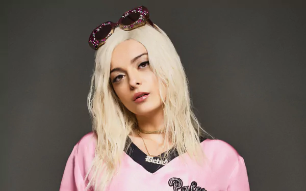 sunglasses blonde American singer music Bebe Rexha HD Desktop Wallpaper | Background Image