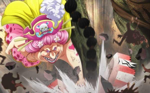 Anime One Piece Queen the Plague Charlotte Linlin HD Wallpaper | Background Image