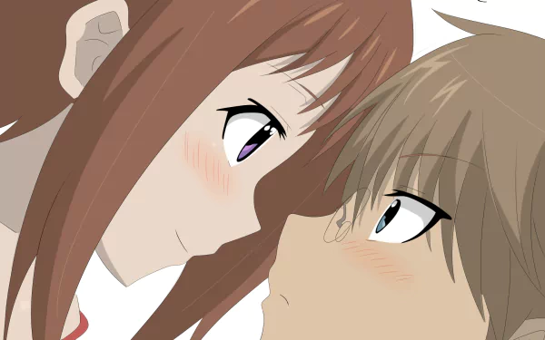 Ui Wakana Hayato Izumi Anime My Wife is the Student Council President HD Desktop Wallpaper | Background Image