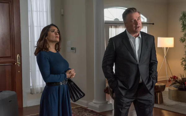 Alec Baldwin Salma Hayek movie Drunk Parents HD Desktop Wallpaper | Background Image