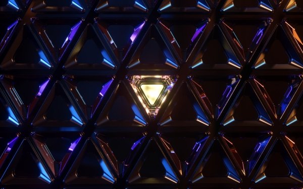 Abstract Triangle Pattern Geometry HD Wallpaper | Background Image