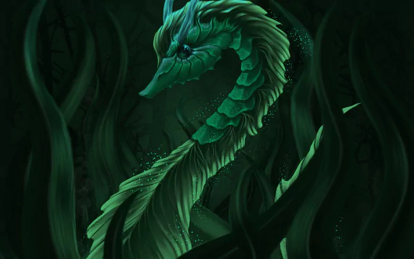 algae seahorse fantasy Animal Fantasy Animal HD Desktop Wallpaper | Background Image