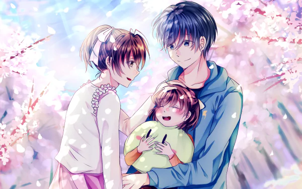 Dango (Clannad) Ushio Okazaki Nagisa Furukawa Tomoya Okazaki Anime Clannad HD Desktop Wallpaper | Background Image