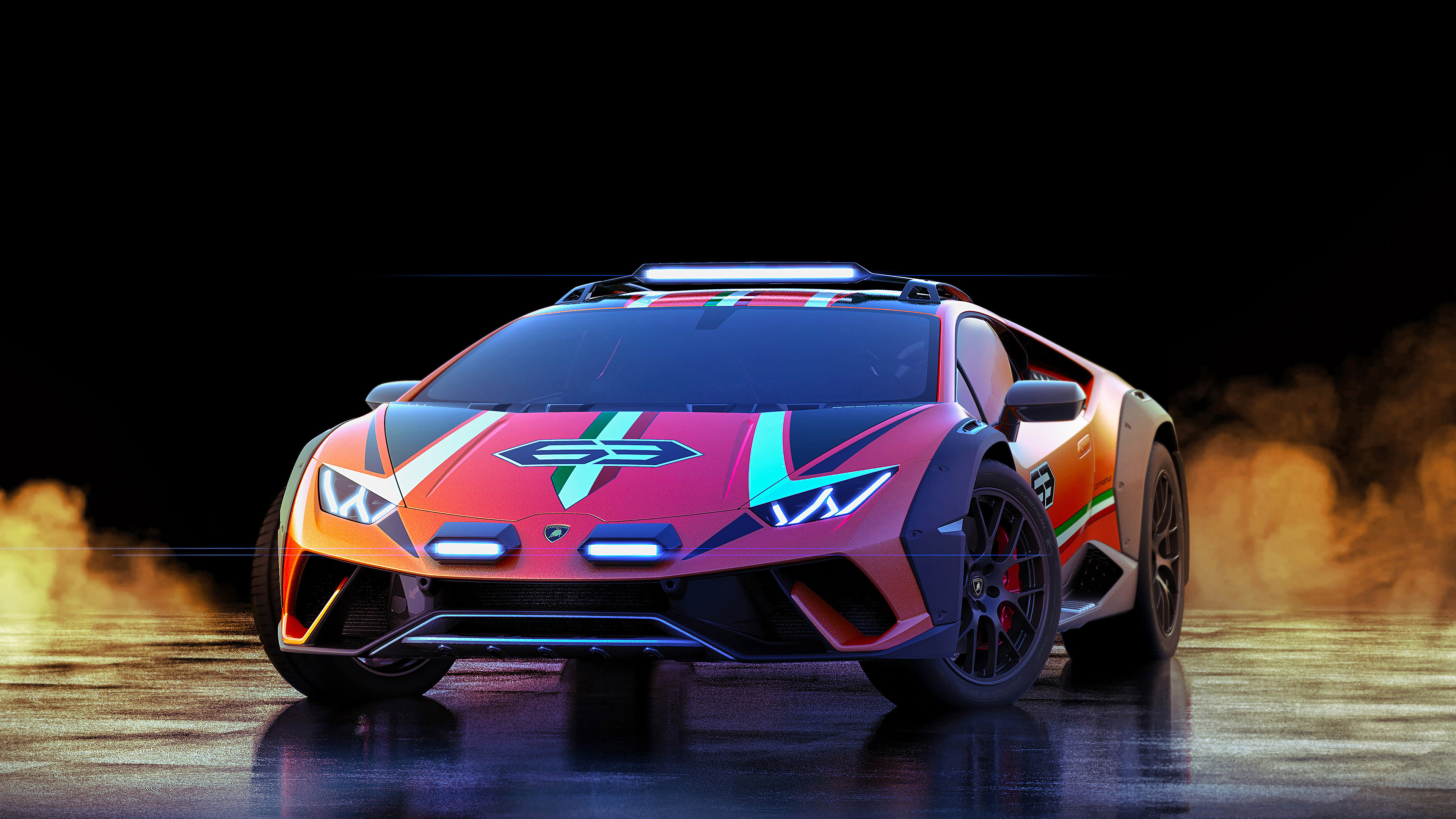 Vehicles Lamborghini Huracán Sterrato HD Wallpaper | Background Image