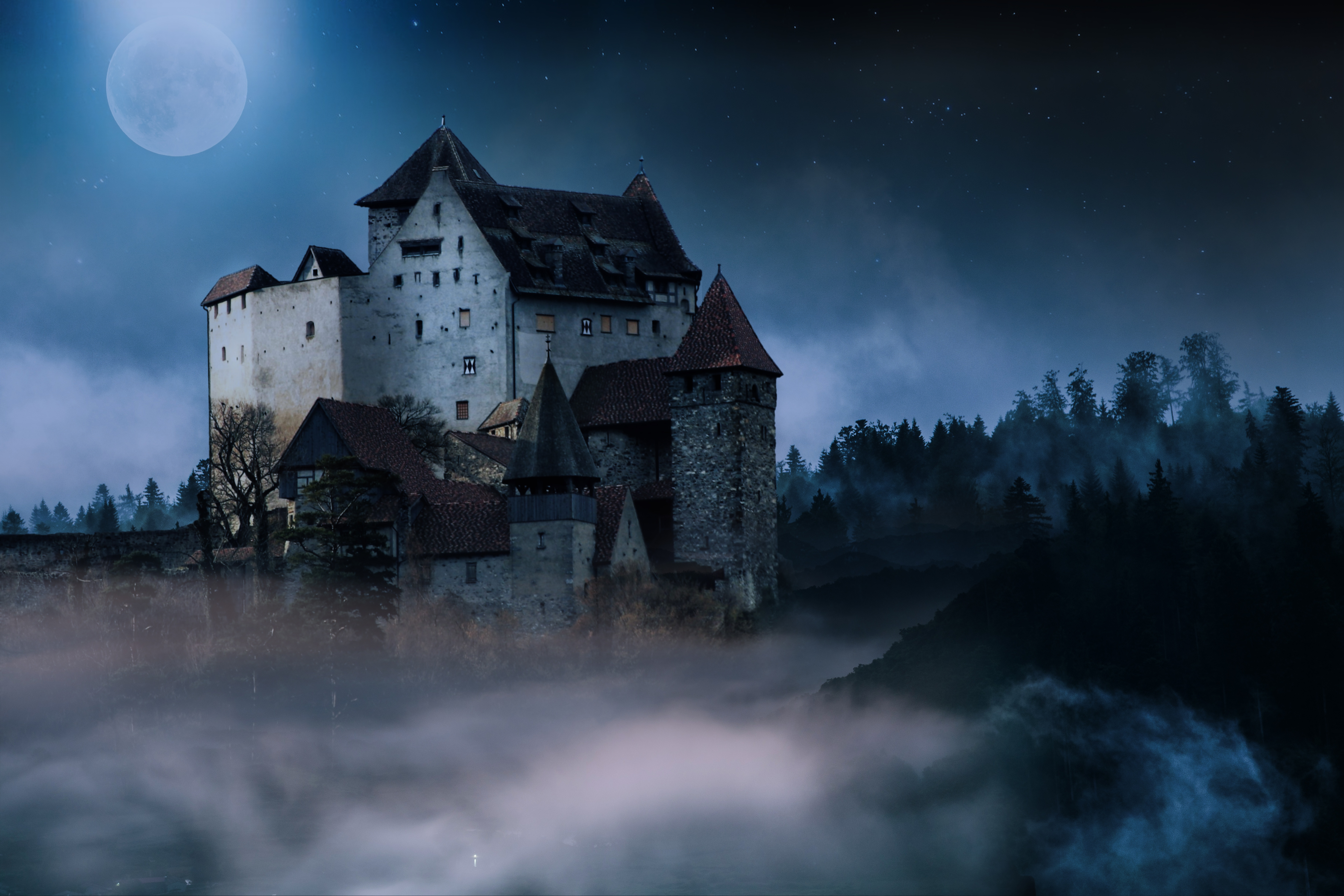 Man Made Castle HD Wallpaper | Background Image