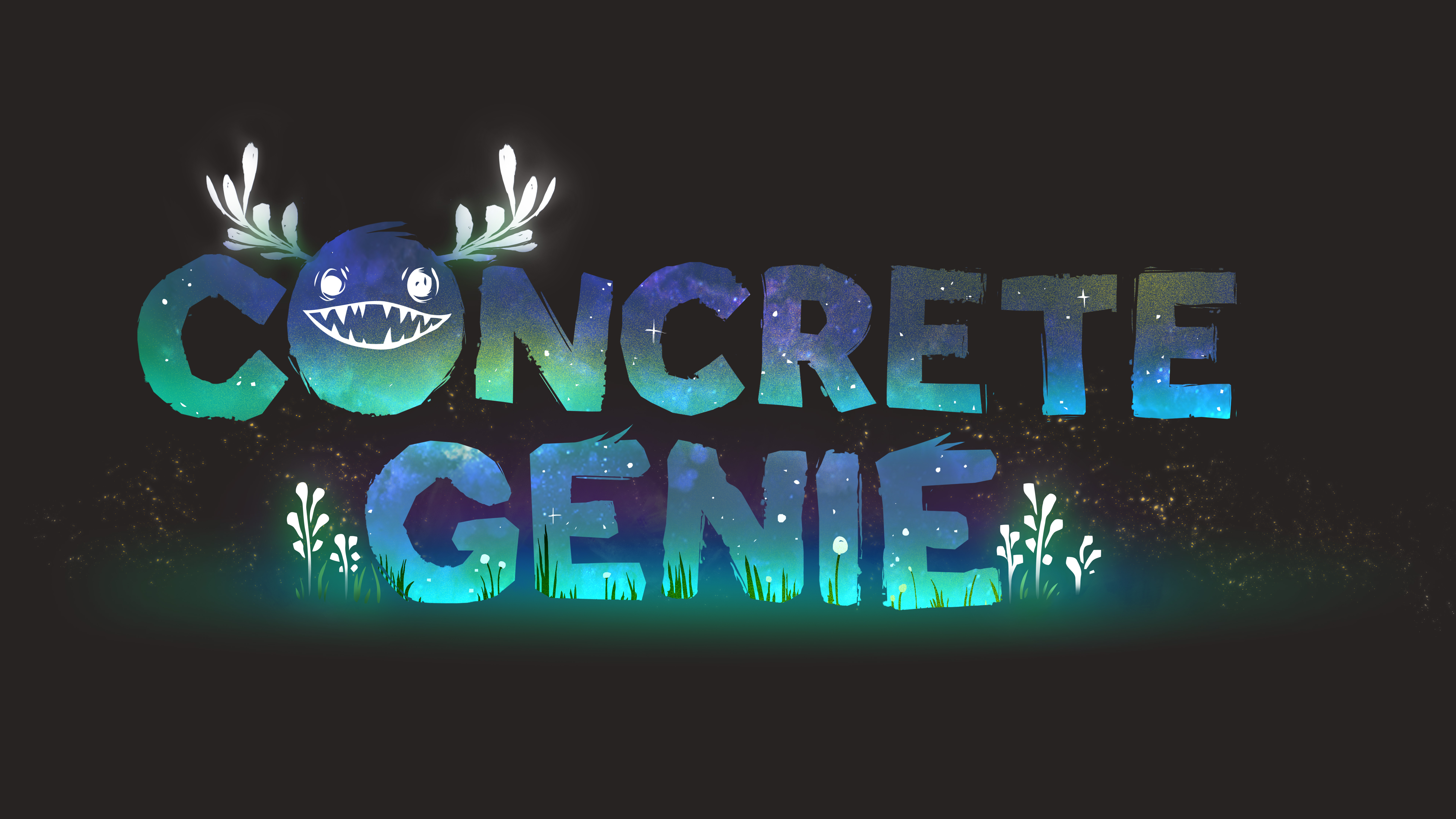 Concrete genie. Concrete Genie обои. Concrete Genie logo. Бетон для игры. Бетон Джинн.