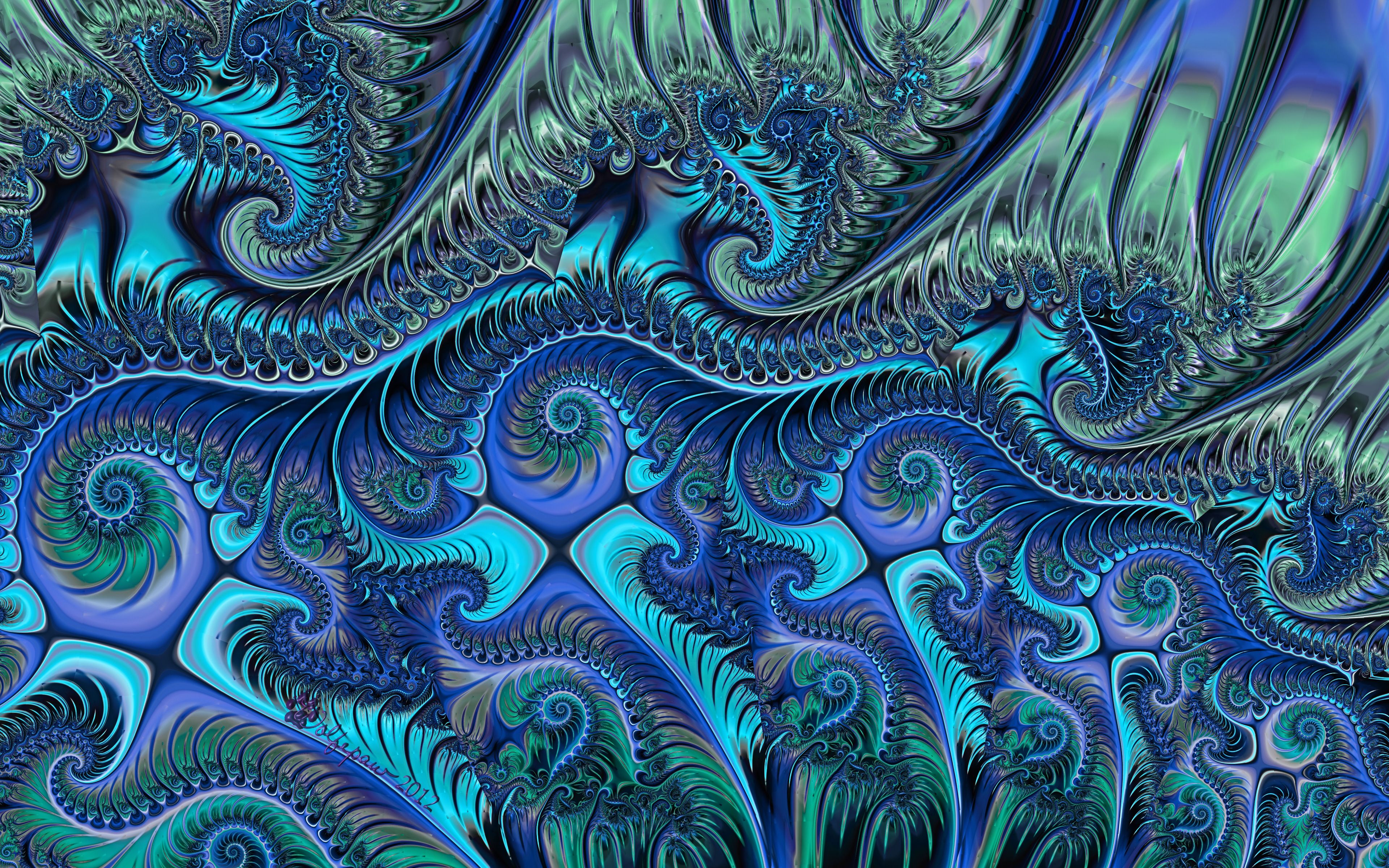 Download Abstract Fractal 4k Ultra Hd Wallpaper By Wolfepaw 4098