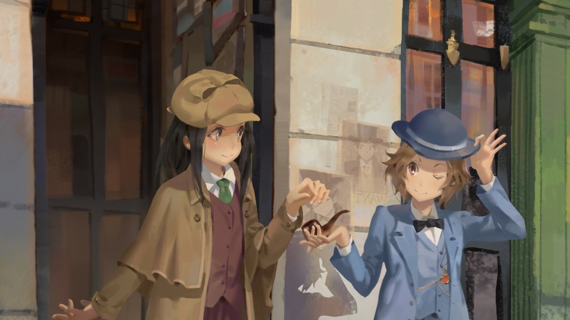 Download Eru Chitanda Mayaka Ibara Anime Hyouka HD Wallpaper by Psi