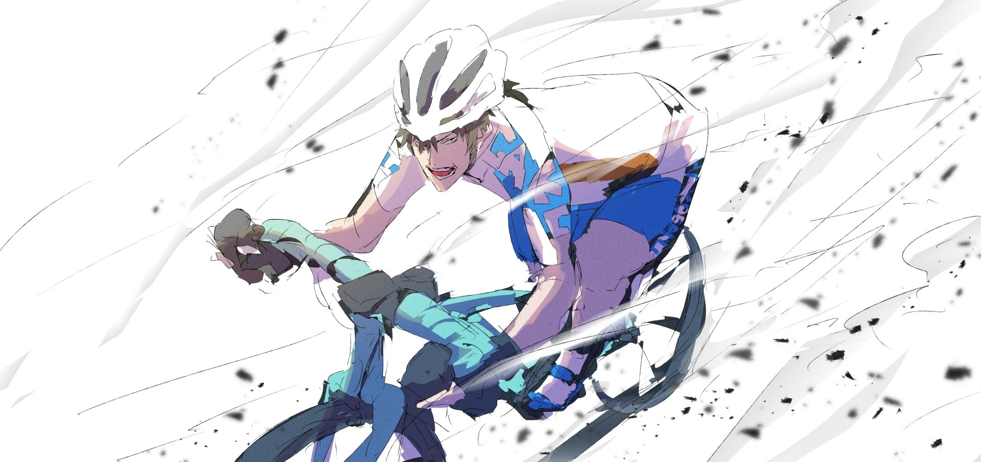 Download Yasutomo Arakita Anime Yowamushi Pedal HD Wallpaper by ぶもぉ～