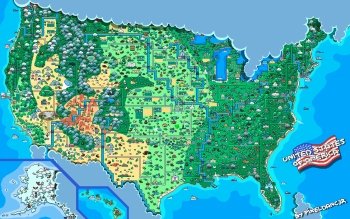 Earth Map Pixel Minecraft, HD wallpaper