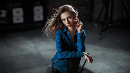 brunette woman model HD Desktop Wallpaper | Background Image