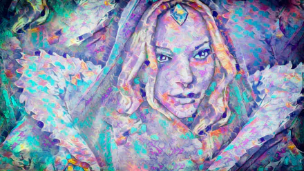  Crystal Maiden (DotA 2) Wallpaper