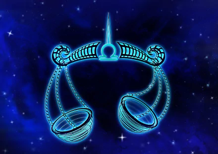  Blue Libra Scales by DarkWorkX