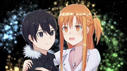 Asuna Yuuki Kazuto Kirigaya Kirito (Sword Art Online) Anime Sword Art Online Kirito And Asuna HD Desktop Wallpaper | Background Image