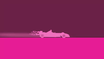  Pink Formula 1 Race Car by Smim Bip