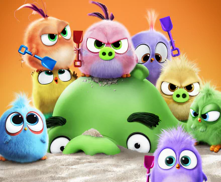 movie The Angry Birds Movie 2 HD Desktop Wallpaper | Background Image