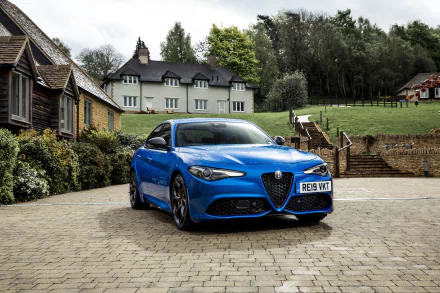 compact car car Alfa Romeo vehicle Alfa Romeo Giulia HD Desktop Wallpaper | Background Image