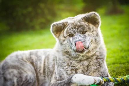 baby animal dog Animal akita HD Desktop Wallpaper | Background Image