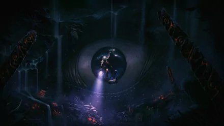 monster eye Sci Fi exploration HD Desktop Wallpaper | Background Image