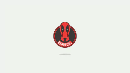 minimalist Comic Deadpool Minimalist Comic HD Desktop Wallpaper | Background Image