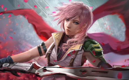 Lightning (Final Fantasy) video game Final Fantasy XIII HD Desktop Wallpaper | Background Image